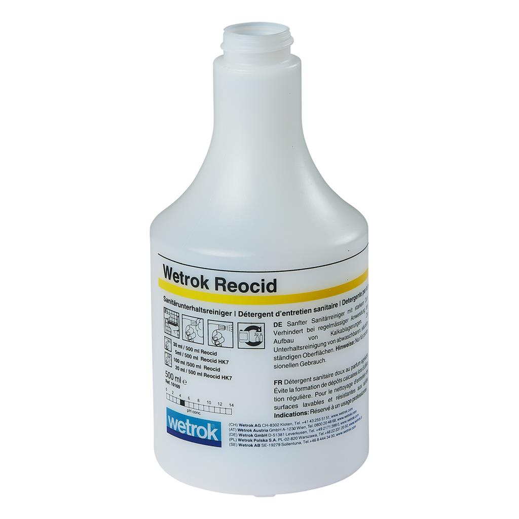 Reocid spray bottle without nozzle