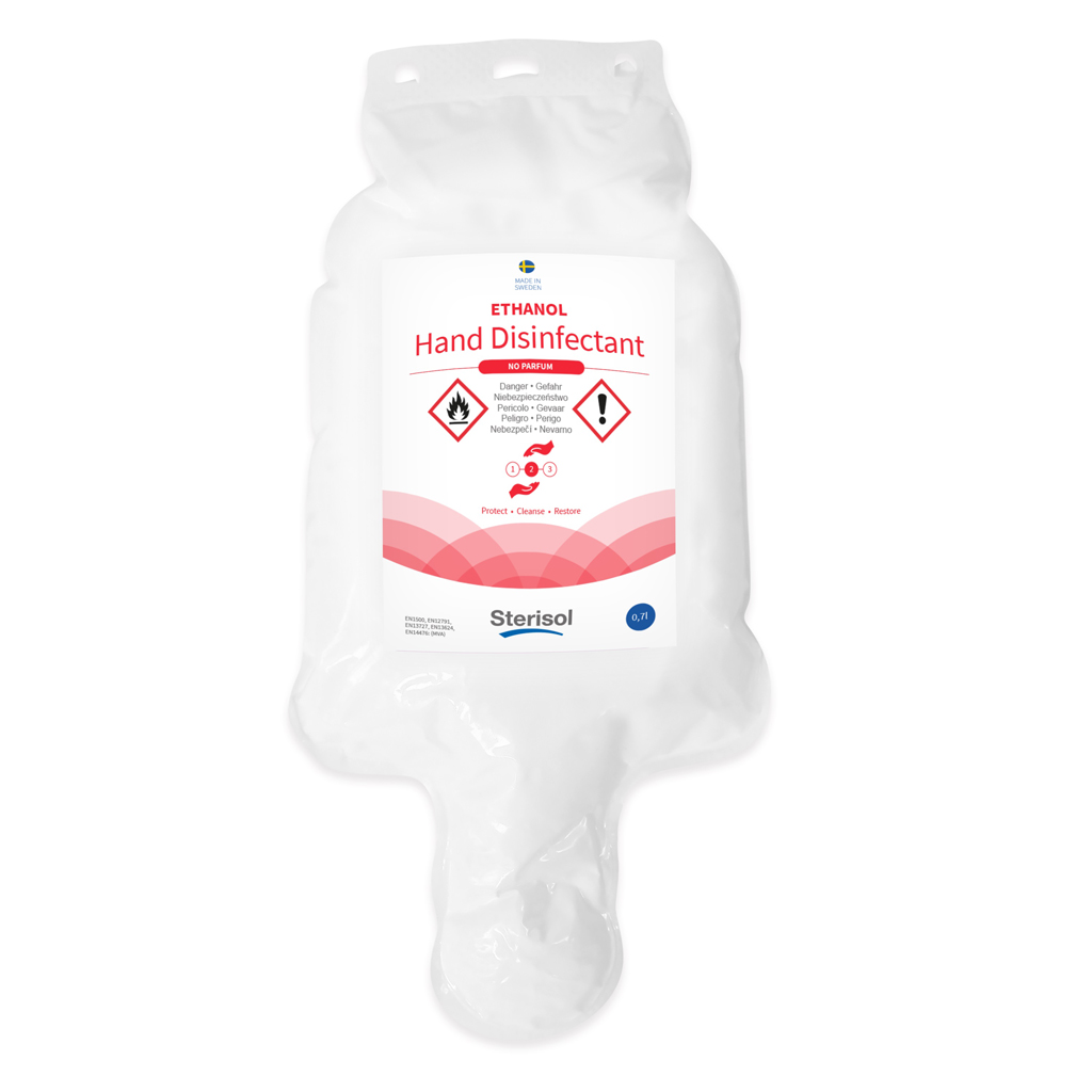 Hand disinfectant 7106, 12x0.7L bag