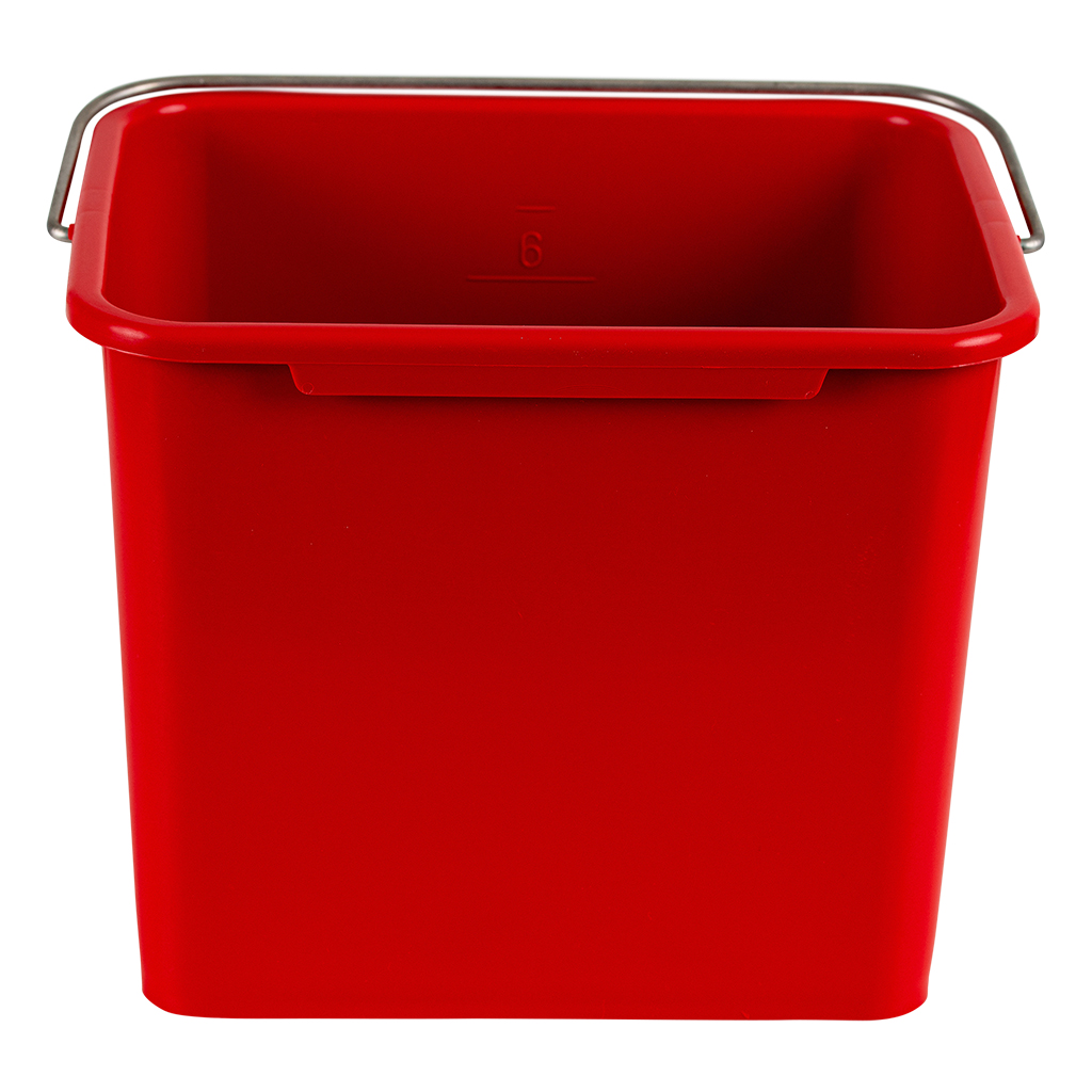 Wetcar Bucket 8lt red