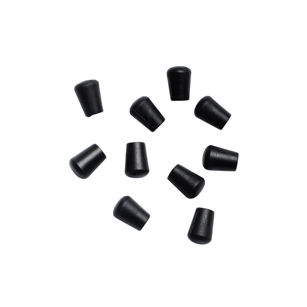 Rubber caps for SC hook rail, set of 10