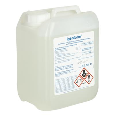 Lysoform 2x5L container