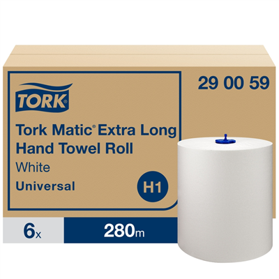 Tork Matic extra long rouleau blanc 1pal